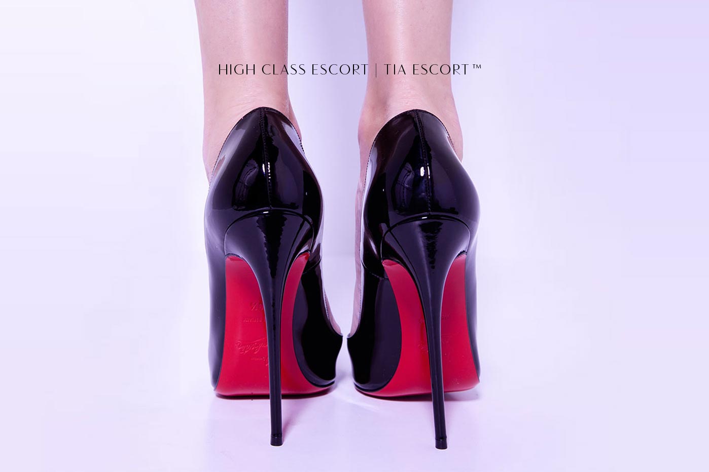 ultraduenne Absatz High Heels Louboutin Bein in Louboutin High Heels
